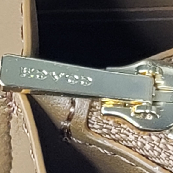 🌸 COACH SET 2PCS tote shoulder bag wallet + handbag NWT Matching Wallet - Picture 14 of 14